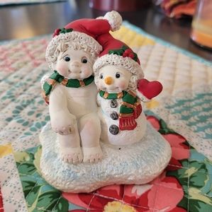 Dreamscicles figurines, "Snow glad we're friends" collectable.
